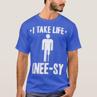 T-shirt Prothèse de jambe amputée Take Life Kneesy