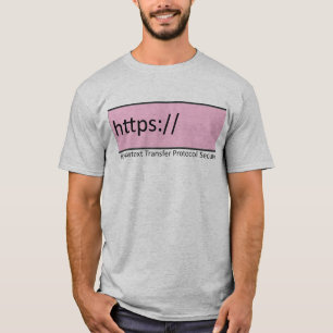T-shirt protocole de transfert hypertexte sécurisé https