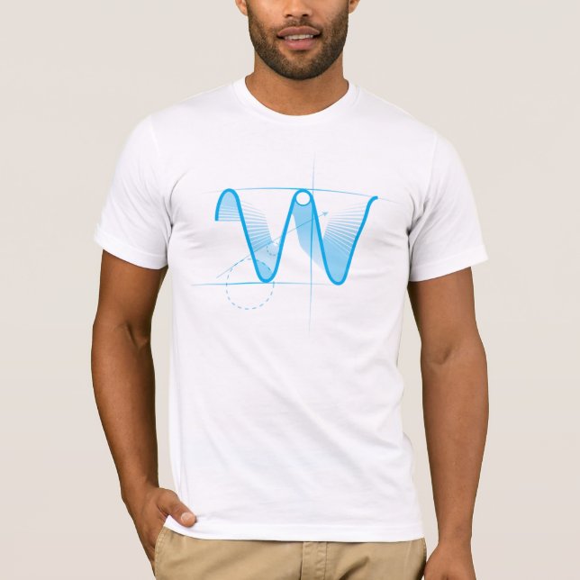 T-shirt Protocole de vague (Devant)