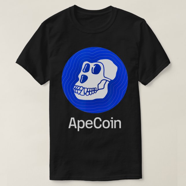T-shirt Protocole décentralisé de jeton DAO ApeCoin, APE C (Design devant)