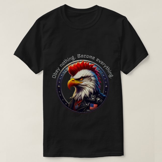 T-shirt Protocole Grin édition 50x50 Punk 001 (Design devant)