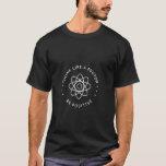 T-shirt proton de pensée positive pour la science<br><div class="desc">T-shirt proton de pensée positive pour la science</div>