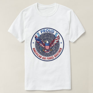 T-shirt Proud American Air Force Brother
