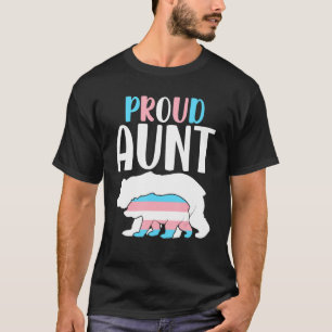 T-shirt Proud Aunt Bear Transgender Day Of Visibility Lgbt