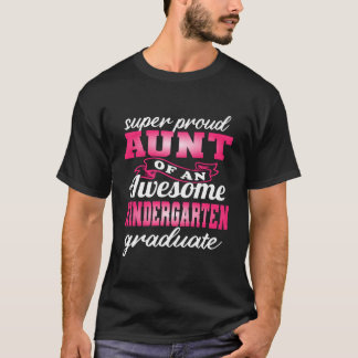 T-shirt Proud Aunt Of Kindergen Graduate 2023 Graduation M