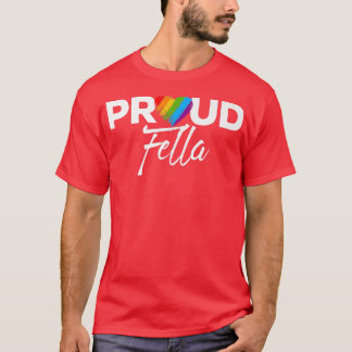 T-shirt Proud Fella Gay Pride Month LGBTQ 