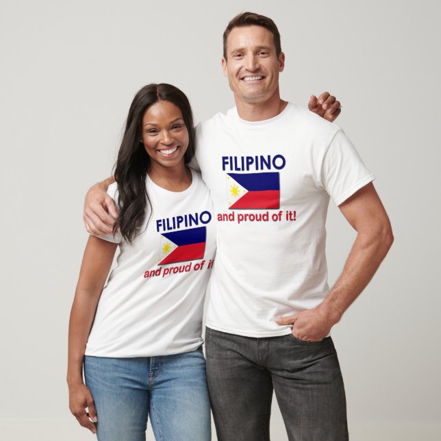 T-shirt Proud Filipino (Unisexe)