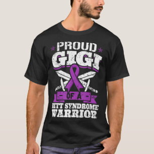 T-shirt Proud Gigi Of A Rett Syndry Warrior RTT Awarenes