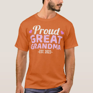 T-shirt Proud great grandma 2022