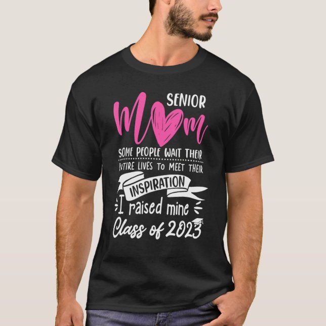 T-shirt Proud Mom Of A 2023 Senior Graduation Senior Mom 2 (Devant)