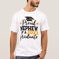 Proud neveu 2022 diplômé d'or noir tassel