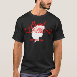 T-shirt Proud rousse 100 naturel