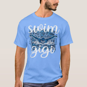 T-shirt Proud Swim Gigi Of A Swimmer Gigi Grandma
