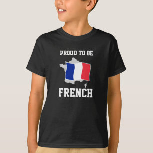 T-shirt Proud to be French