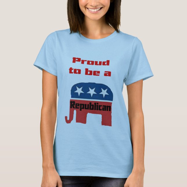 T-shirt proudrepublican (Devant)