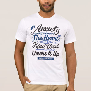 T-shirt Proverbes 12:25 Verset de la Bible – Art de mots g