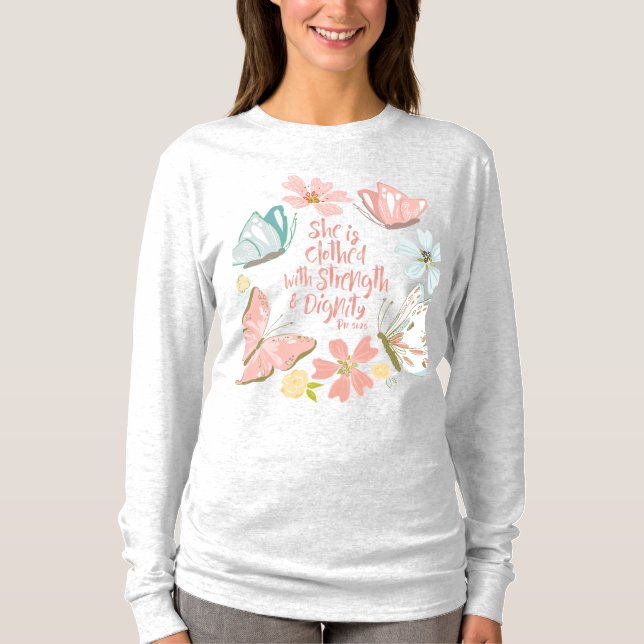 T-shirt Proverbes 31 | Esthétique chrétienne moderne (Devant)