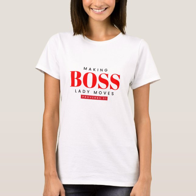T-shirt Proverbes 31 femme (Devant)