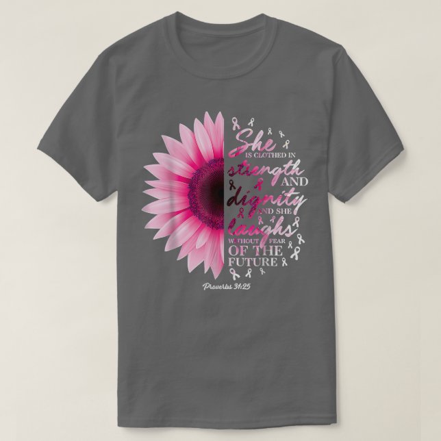 T-shirt Proverbes 31 Verset de la Bible pour femmes Sein C (Design devant)