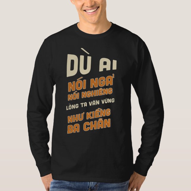 T-shirt Proverbes vietnamiens (Devant)