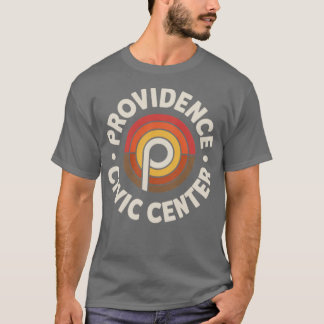 T-shirt Providence Civic Centre Retro 1970 Rhode Island
