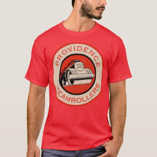 T-shirt Providence Steamrollers Retro Defunct Fan Art