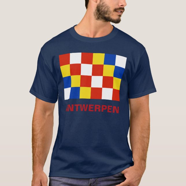 T-shirt Province Belgique d'Antwerpen Anvers Anvers de (Devant)