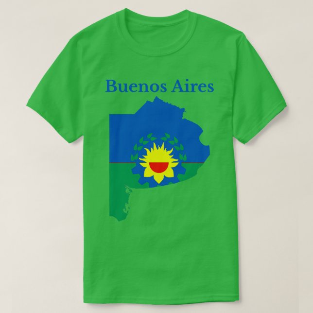 T-shirt Province de Buenos Aires Argentine (Design devant)