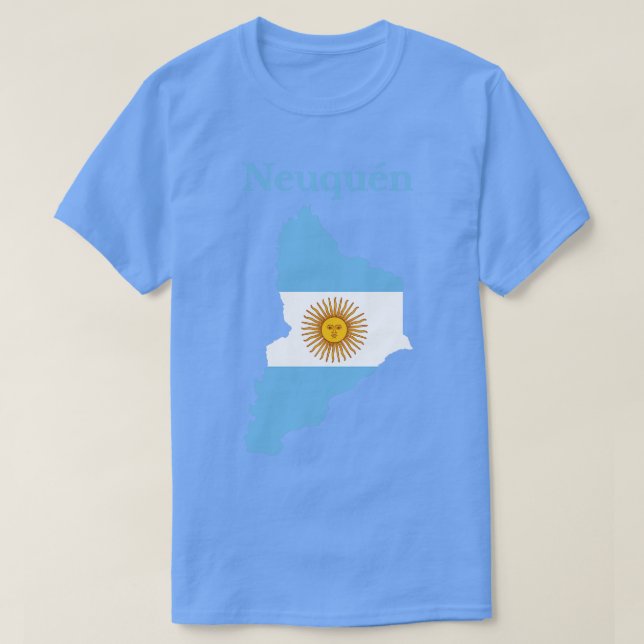 T-shirt Province de Neuquen Argentine (Design devant)