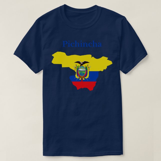 T-shirt Province de Pichincha Équateur (Design devant)