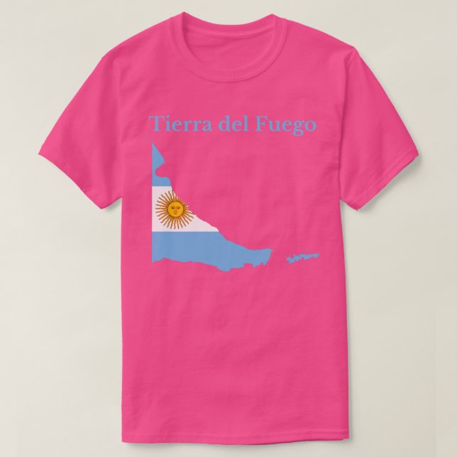 T-shirt Province de Tierra de Fuego (Design devant)