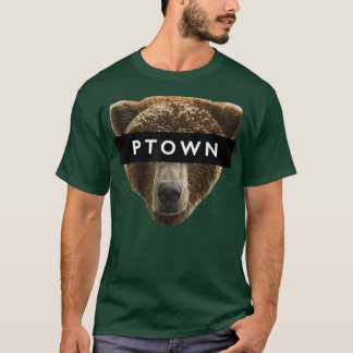 T-shirt Provincetown Bear PTOWN Censor Bar