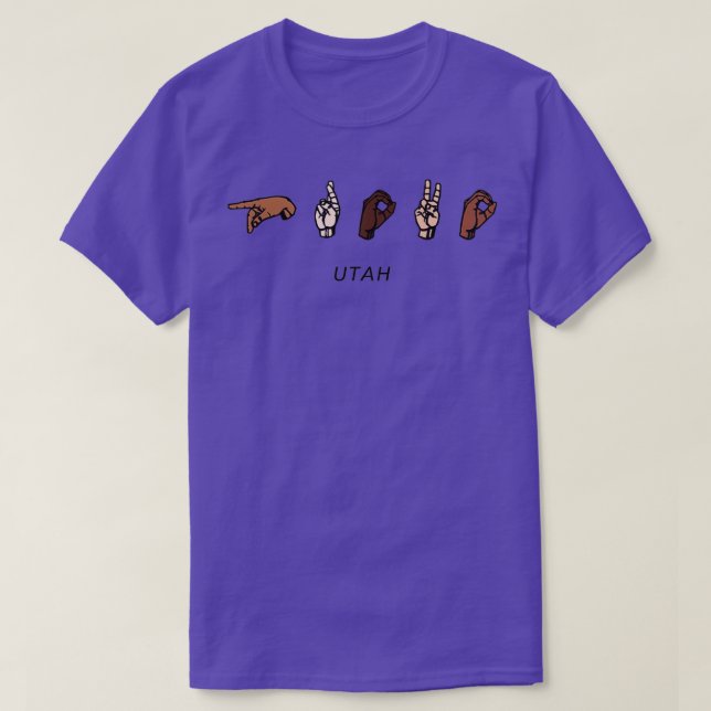 T-shirt Provo ASL (Design devant)