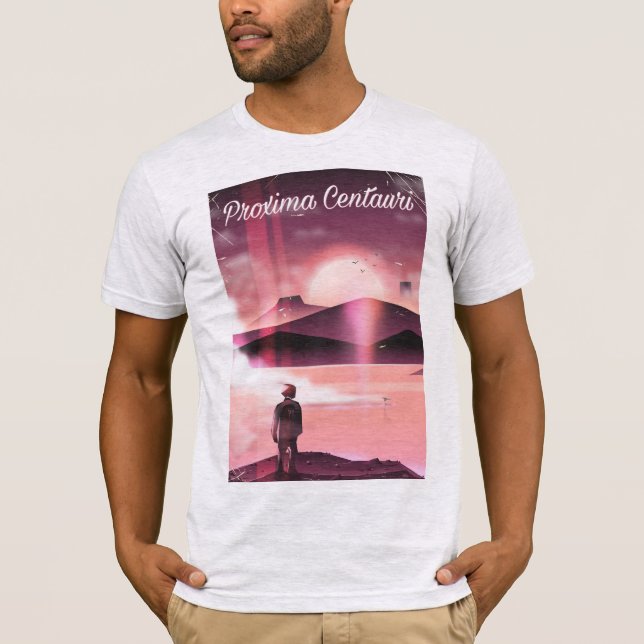 T-shirt Proxima Centauri Science-fiction croiseur terrestr (Devant)