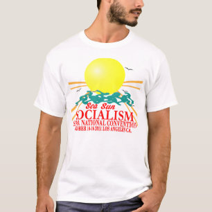 T-shirt PS Conv de Sun de mer