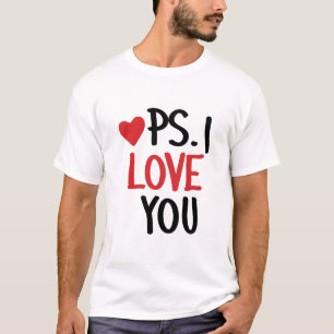 T-shirt PS - I Love U