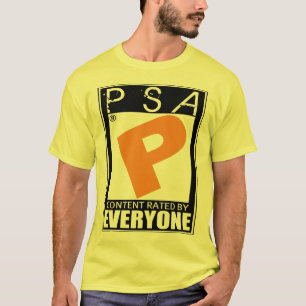 T-SHIRT PSA ÉVALUÉE