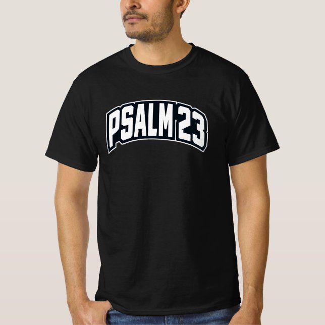 T-shirt Psalm 23 (Devant)