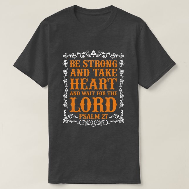 T-SHIRT PSALM 27 (Design devant)