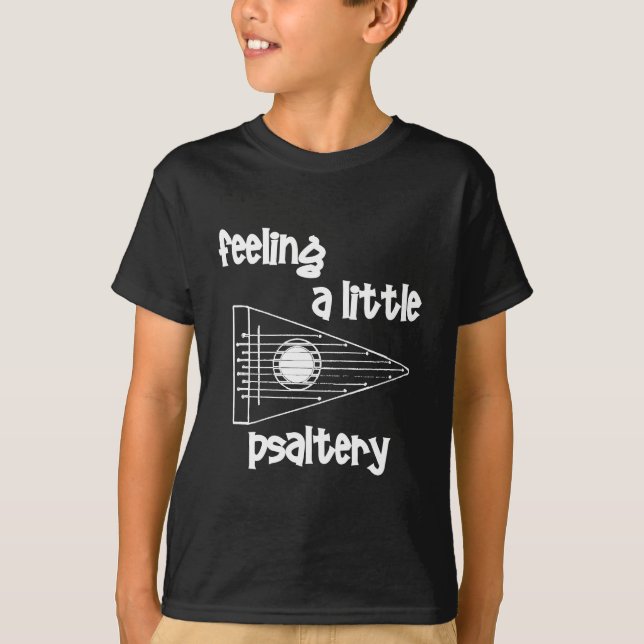 T-shirt Psaltery de sentiment (Devant)