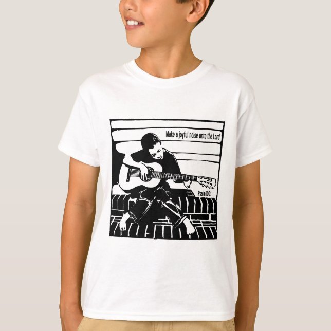 T-shirt Psaume 100:1 (Devant)