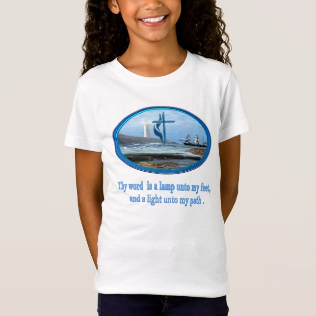 T-Shirt Psaume 1:19 produits d'art (Devant)