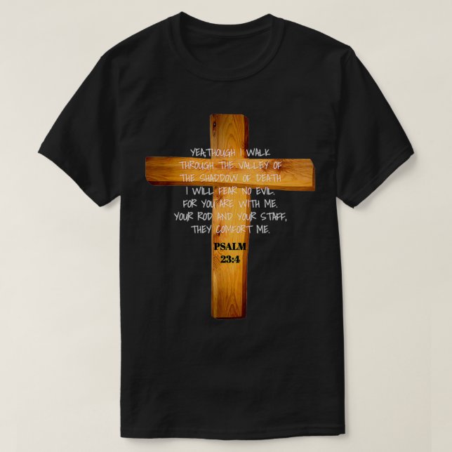 T-shirt Psaume 234 Jésus Christ Revival Écriture (Design devant)