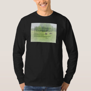 T-shirt Psaume 23 le seigneur Is My Shepherd