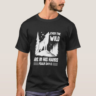 T-shirt Psaume 241-2 Loup Hurleur Thème Chrétien