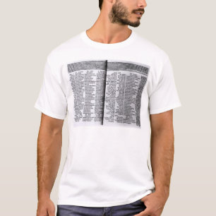 T-shirt Psaume de David : Psalterim Octaplums, 1516