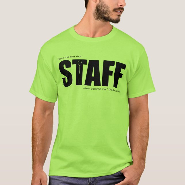 T-shirt Psaume du personnel (Devant)