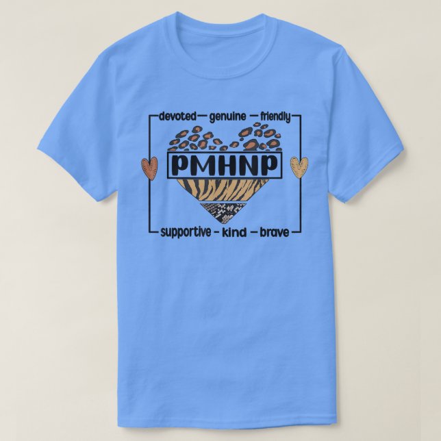 T-shirt PSHNP Psychiatrique Soins infirmiers Praticien (Design devant)