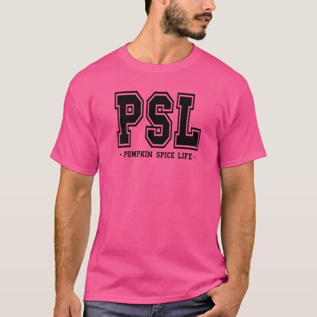 T-shirt Psl Citrouille Spice Life Citrouille Saison Automn (Devant)