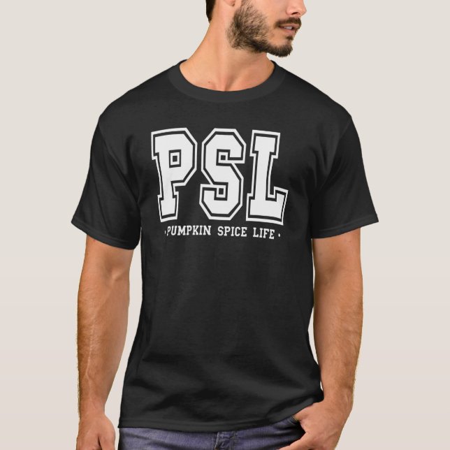 T-shirt Psl Citrouille Spice Life Citrouille Saison Automn (Devant)